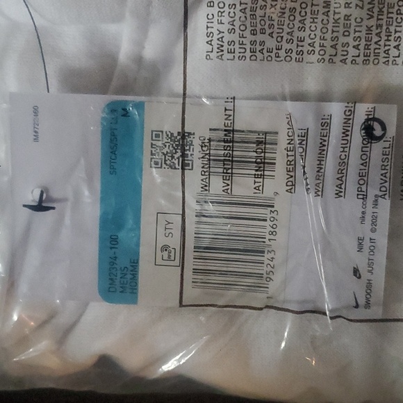 New w/Tags Nike High Color Swoop Hoodie Sweater Multiple Sizes White - Picture 3 of 3